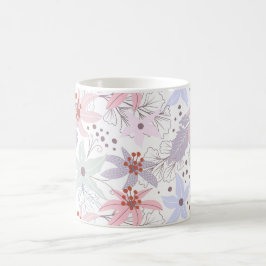 Taza De Café Flores impermeables: una sinfonía de Petales en un