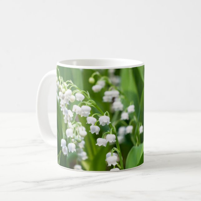 Taza De Café Flores | Lily del Valle de Suecia (Anverso izquierdo)