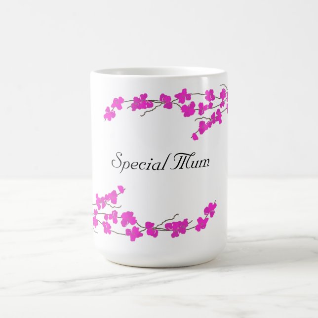 Taza De Café Flores - Mamá especial (Centro)