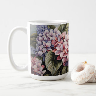 Taza De Café Flores mixtas - Flores Pastel clásicas