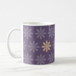 Taza De Café Flores moradas