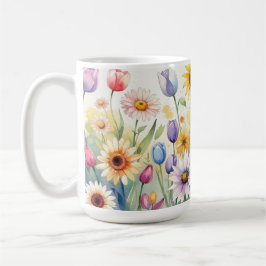 Taza De Café Flores mugs