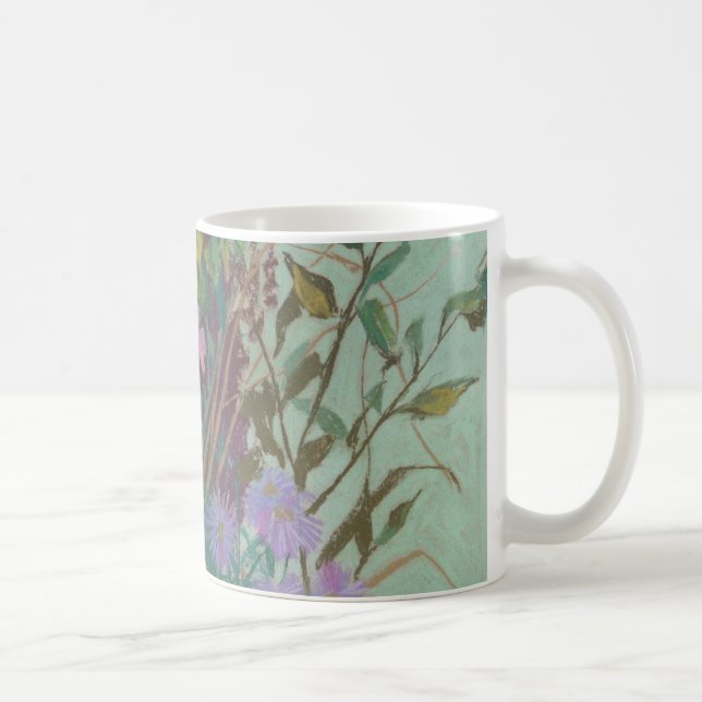 Taza De Café Flores otoñales (Derecha)
