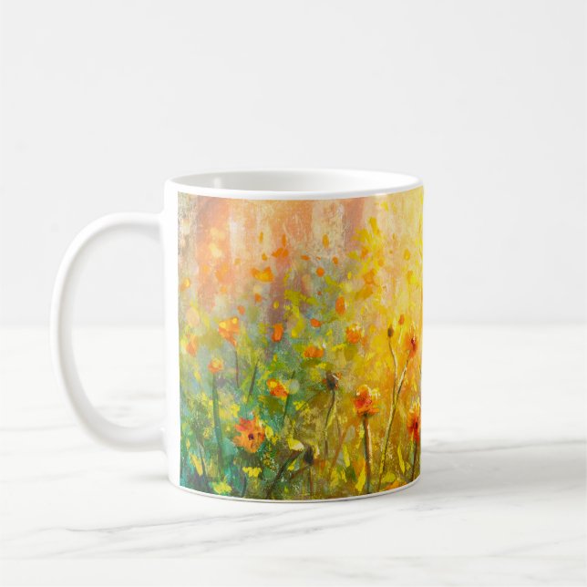 Taza De Café Flores pinturas de monet pintando la impresión de  (Izquierda)
