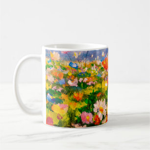 Taza De Café Flores pinturas de monet pintando la impresión de 