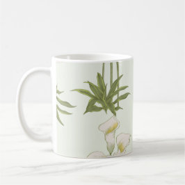 Taza De Café Flores Presionadas Mug, Boho Wildflowers Cottageco