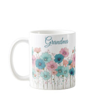Flores primaverales vintage para abuela