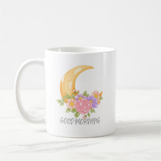 Taza De Café Flores que florecen de noche