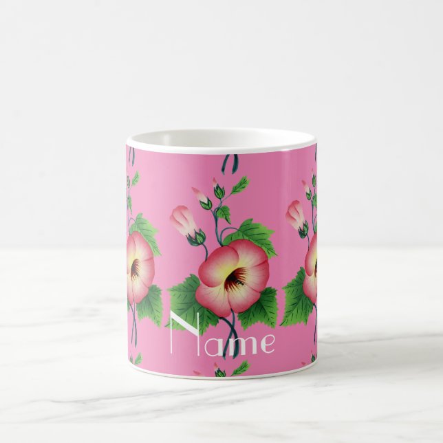 Taza De Café Flores rosa de inicio, Thunder_Cove (Centro)