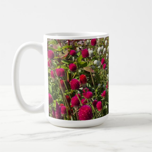 Taza De Café Flores rosadas (Izquierda)