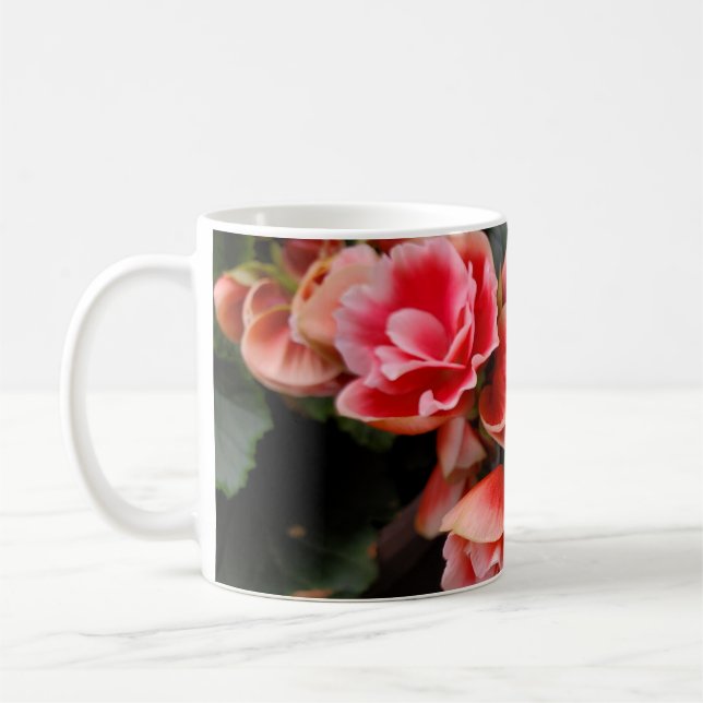 Taza De Café Flores rosadas (Izquierda)
