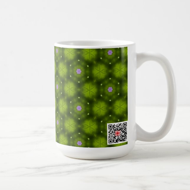Taza De Café Flores Rosadas (Derecha)