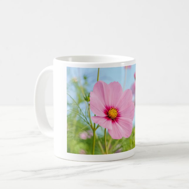 Taza De Café Flores rosadas Bloom Mug (Anverso izquierdo)