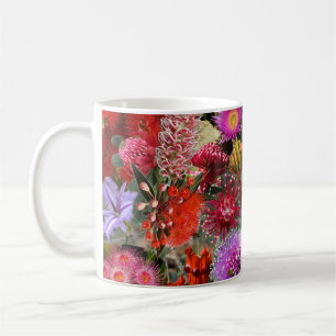 Taza De Café Flores salvajes nativas australianas