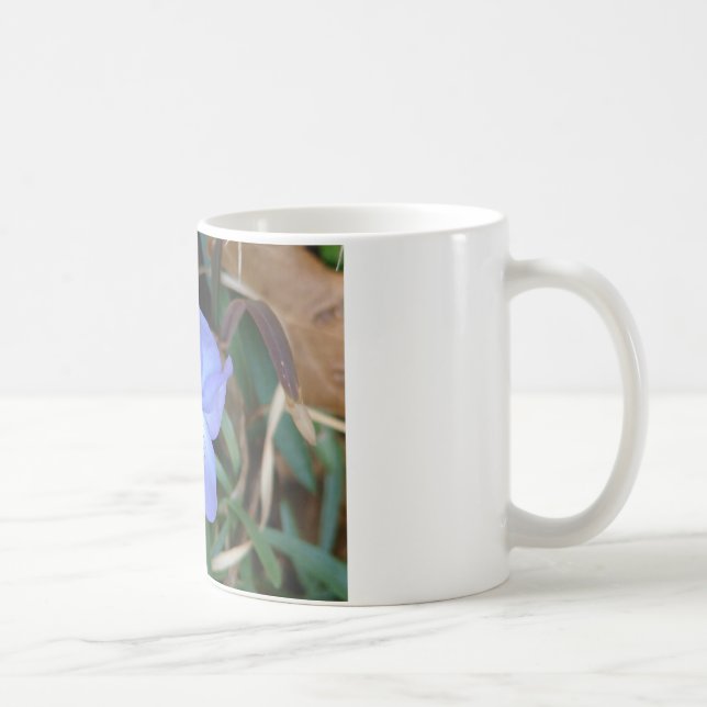 Taza De Café Flores salvajes Regalos de aguas termales violetas (Derecha)