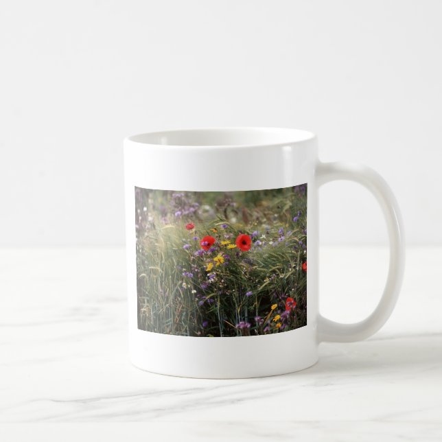 Taza De Café Flores silvestres (Derecha)