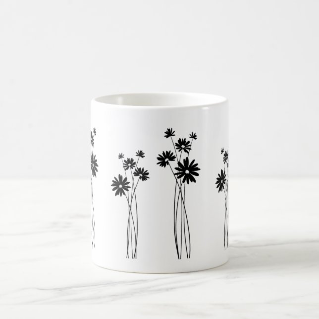 Taza De Café Flores silvestres (Centro)