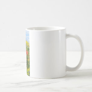 Taza De Café Flores silvestres de Montaña Rocosa