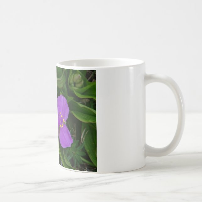 Taza De Café Flores silvestres Fuchsia Spiderwors Hot Springs G (Derecha)