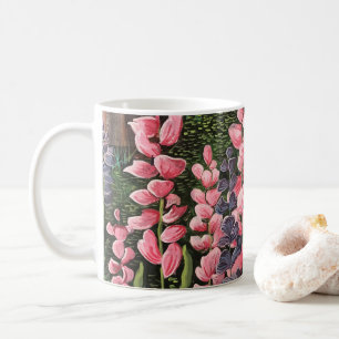 Taza De Café Flores silvestres Mug de arte original