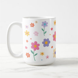 Taza De Café Flores simples
