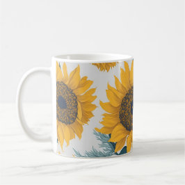 Taza De Café Flores solares - Mugre de verano
