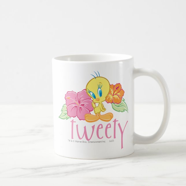 Taza De Café Flores tropicales TWEETY™ (Derecha)