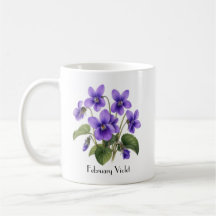 Flores Violetas de Febrero
