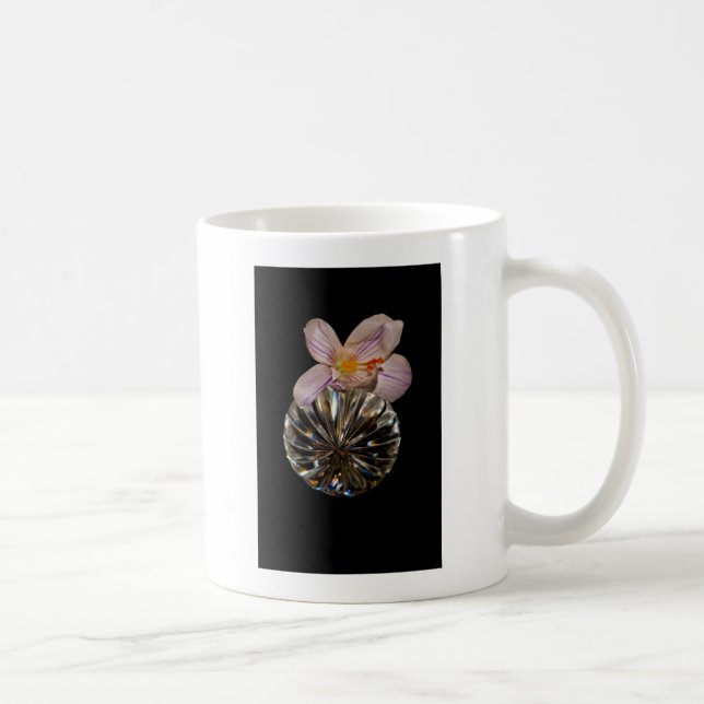 Taza De Café Flores y cristal (Derecha)
