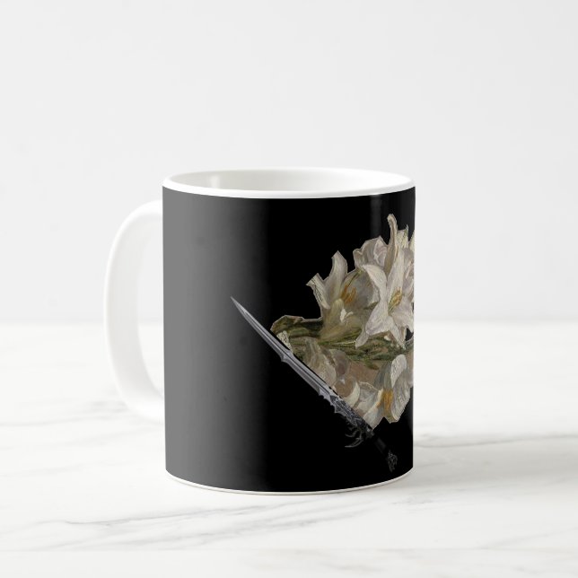 Taza De Café Flores y sordera (Anverso izquierdo)