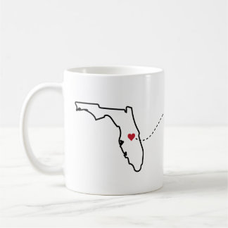 Taza De Café Florida a California - Café Heart2Heart