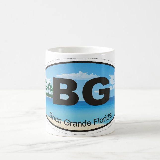 Taza De Café  Florida - BG - Boca Grande Emblem Mug (Centro)