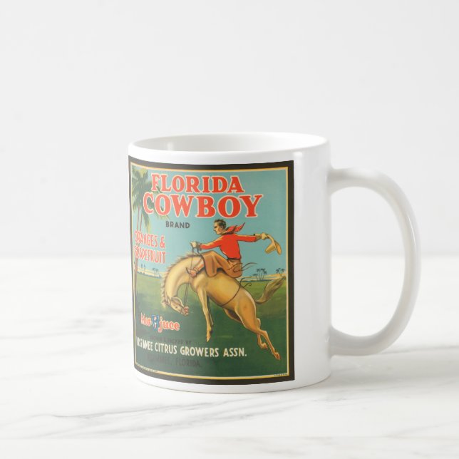 Taza De Café Florida Cowboy (Derecha)