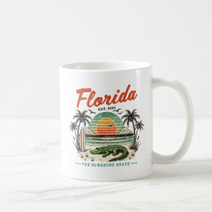 Taza De Café Florida, El Estado Sunshine - Sunset Beach Scene