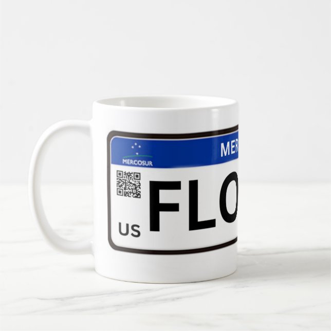 Taza De Café Florida Mercosur (Izquierda)