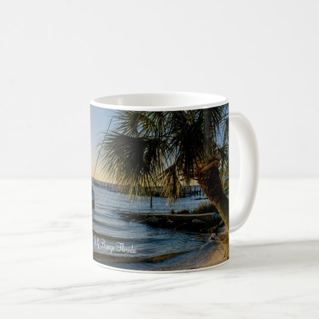 Taza De Café Florida Palm Tree Sunset Classic Mug (Anverso derecho)