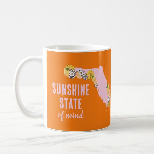 Taza De Café Florida Sunshine State of Mind (Izquierda)