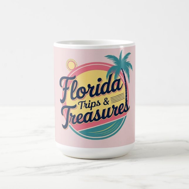 Taza de café Florida Trips & Treasures (Centro)