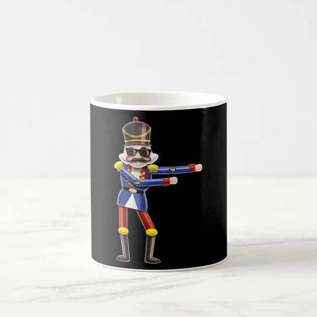 Taza De Café Flossing Nutcracker Christmas Kids (Centro)