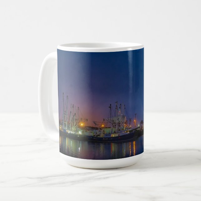 Taza De Café Flota pesquera de 11 oz o 15 oz (Anverso izquierdo)