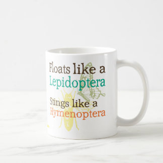 Taza De Café Flotadores como lepidópteros