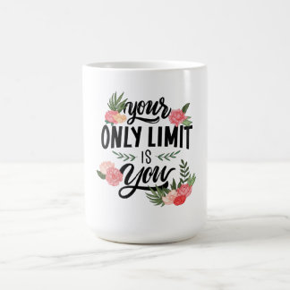 Taza De Café Flourish Beyond Limits White Mug
