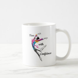 Taza De Café Flow with Confidence – Artistic Gymnastics Mug