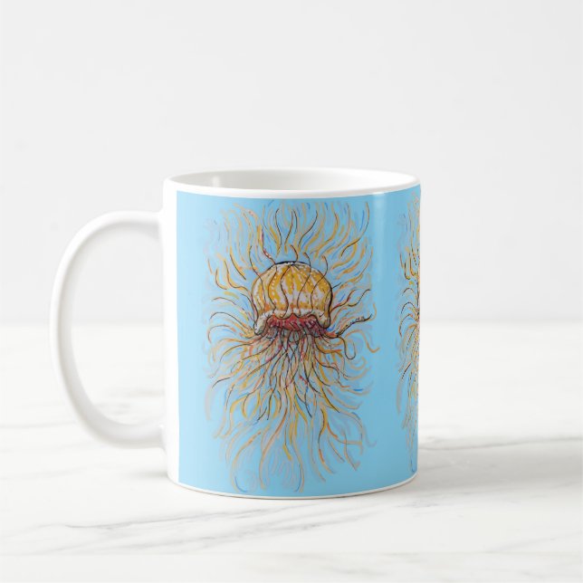 Taza De Café Flowe Jellyfish (Izquierda)