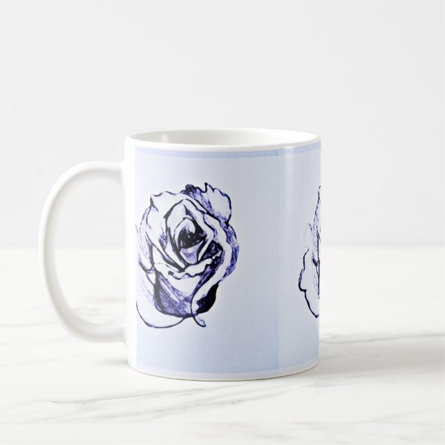 Taza De Café Flower  (Izquierda)