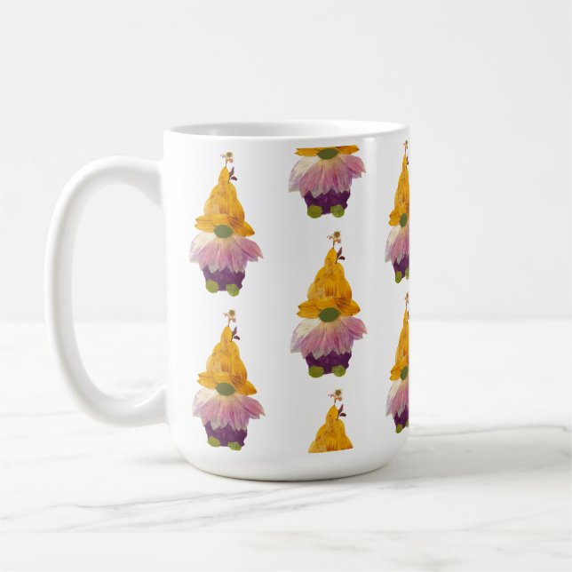 Taza De Café Flower Gnome Mug (Izquierda)