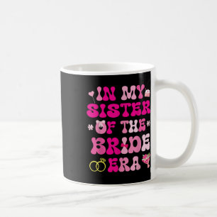 Taza De Café Flower Hearts Matrimonio Boda En Mi Hermana Del