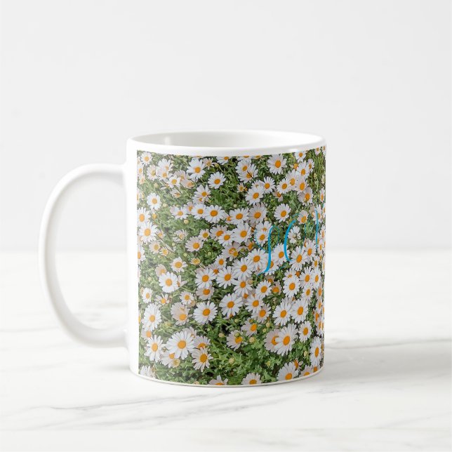 Taza De Café flower magu   花柄マグカップ (Izquierda)