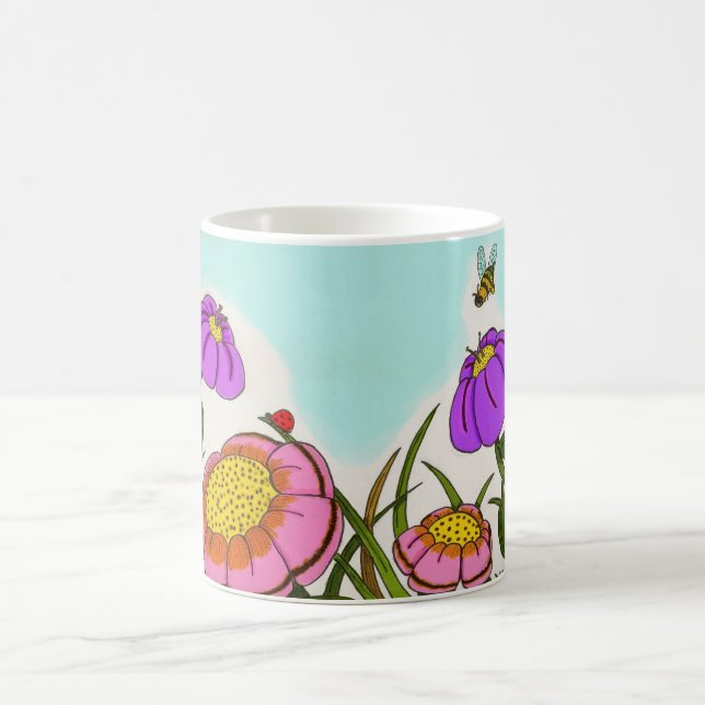 Taza De Café Flower Meadow Mug (Centro)
