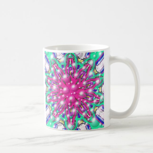 Taza De Café Flower power (Derecha)